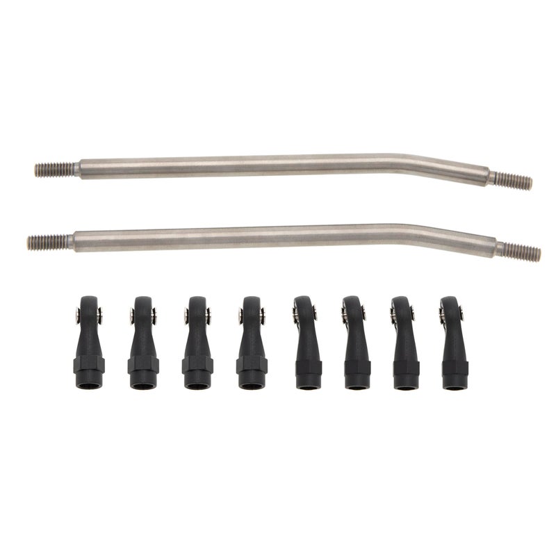 MEUS RACING مجموعة وصلات قضيب ربط من التيتانيوم من MEUS RACING TRX4 SCX10 لـ Traxxas TRX4/Axial SCX10/Tamiya CCO1/Redcat Gen8 إلخ. (115 مم) - Image 1